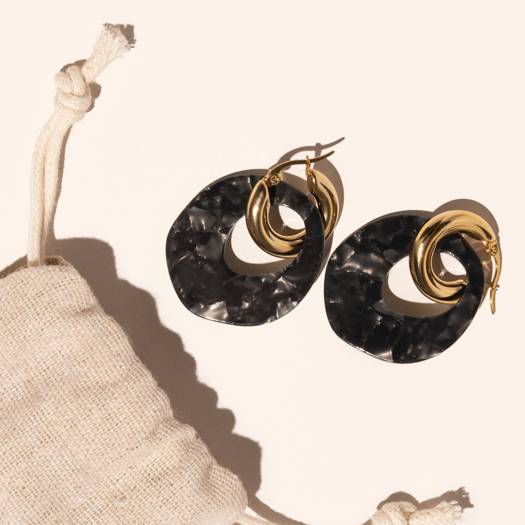 Earrings.